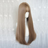 Cute long straight wig yv42162