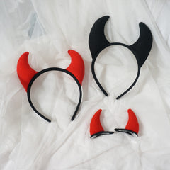 Halloween devil horn headband YV44511