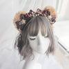 Lolita bow bear ears headband yv42633