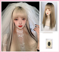 Lolita long straight wig yv46070