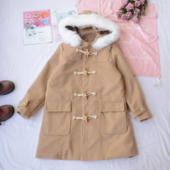 Cute woolen coat YV40957