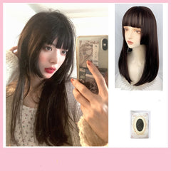 Lolita long straight hair wig yv46067