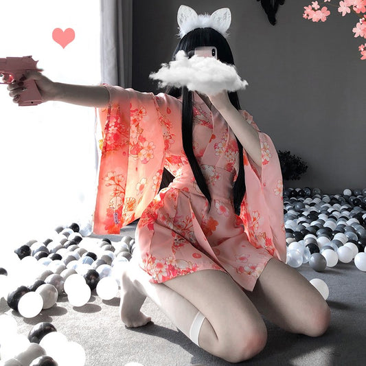 Jfashion kimono uniform temptation suit YV43802