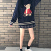 Cute bear knit sweater yv42564