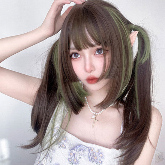 Cute lolita daily highlight wig yv31078