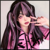 lolita black highlight pink wig yv31032