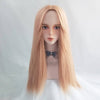 Golden mid-section long wig yv30815