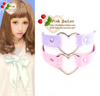 Japanese harajuku PU heart-shaped necklace  YV16016