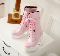 Japanese sweet lolita Martin boots YV263