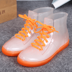 Candy Color Transparent Rain Boots YV2049