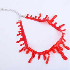 Red Blood Drop Necklace YV2126