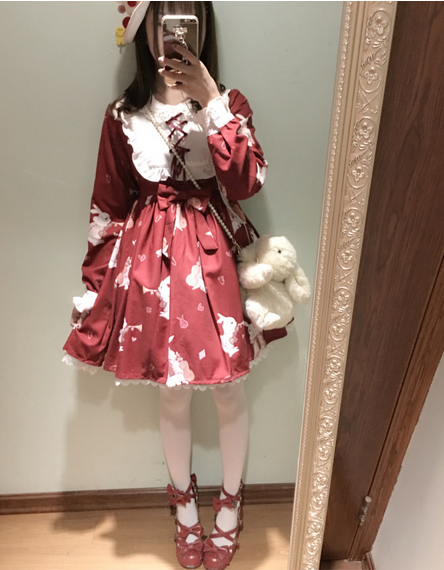 Lovely lolita rabbit dress YV460