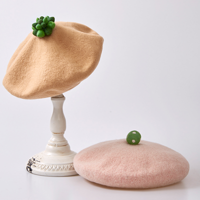Cute succulent beret hat YV40076