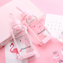 LOVE Flamingo Pink Glass YV40243