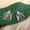Cute fish water bag earrings YV40370