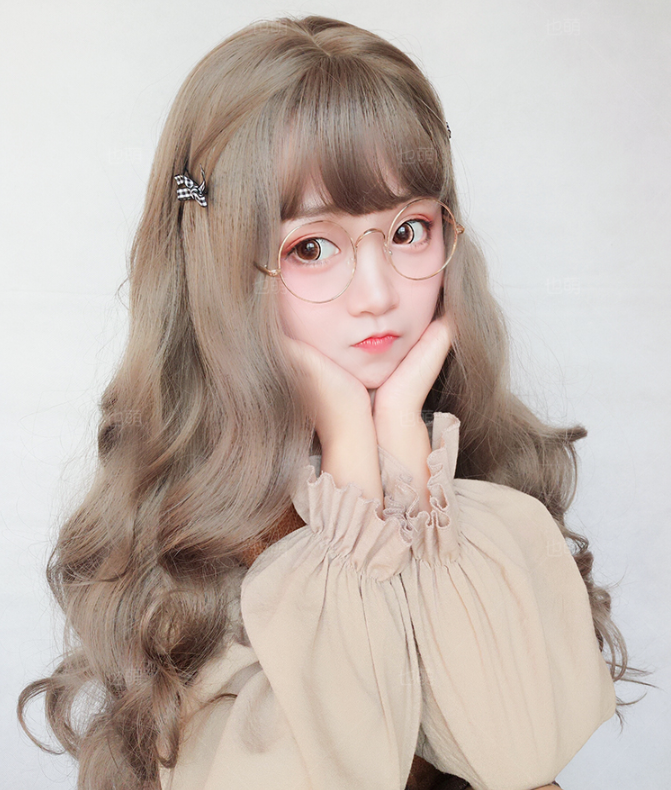 Daily micro-roll big wave wig yv30810