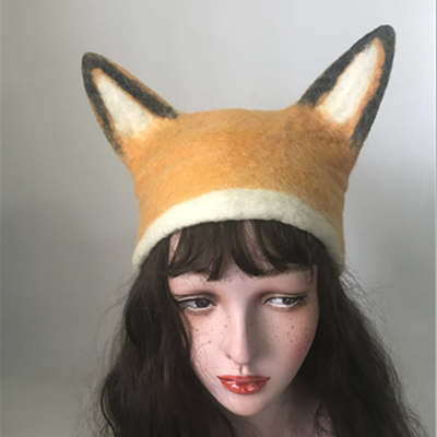 Handmade elf fox ear hat YV20127