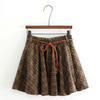 Japanese plaid woolen skirt YV40469