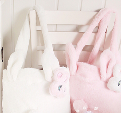 Cute bunny ears tail shoulder bag yv40645