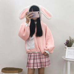 Cute rabbit ear sweater yv406648