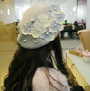 Flower Pearl Hairy Bailey Hat YV40707