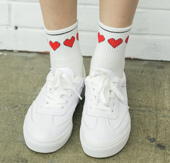 Cute Strawberry / Heart Five Pairs Socks YV40786