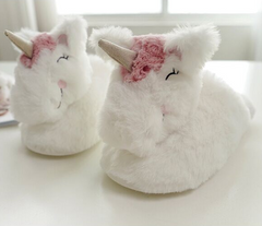 Plush Unicorn Home Cotton Slippers YV40796