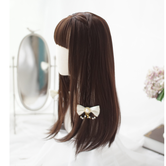 Lolita gem color long straight wig YV43661