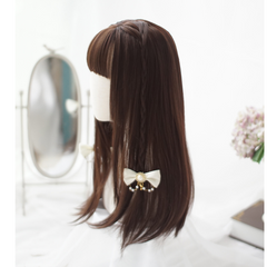 Lolita long straight wig YV40876