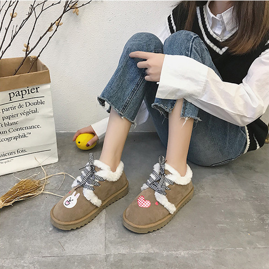 Cute warm cotton shoes YV40982