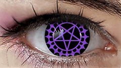 COSPLAY CONTRACT EYE PURPLE(TWO PIECES)YV20044