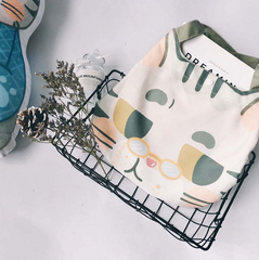 Cute cat canvas bag yv42010