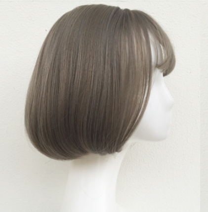 Fluffy bobo head short curly hair yv42038