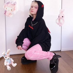 Review for Devil Black Hoodie YV41107 main image 1