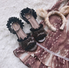 Lolita bow lace sandals yv42093