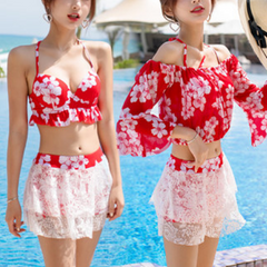 Cute three-piece split swimsuit yv42096