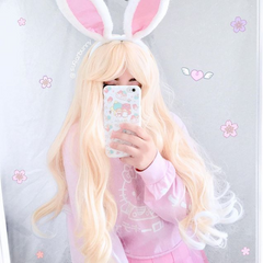 Review For Lolita Long Curly Cosplay Wig YV1178