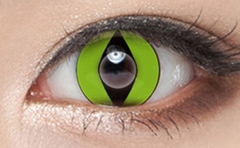 GREEN COS CONTACT LENSES (TWO PIECE) YV21520