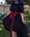 Review For Lolita Black Bow Dress YV40254