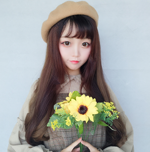 Cute big wave u-shaped wig yv42245