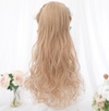 Lolita gold long roll wig yv42349