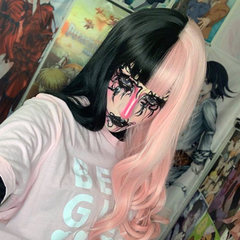 Black pink lolita wig yv42317