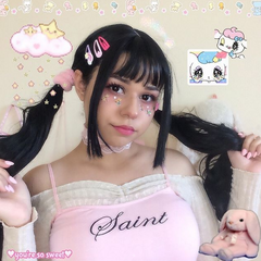 Review For Harajuku Lolita Long Straight Wig YV40463