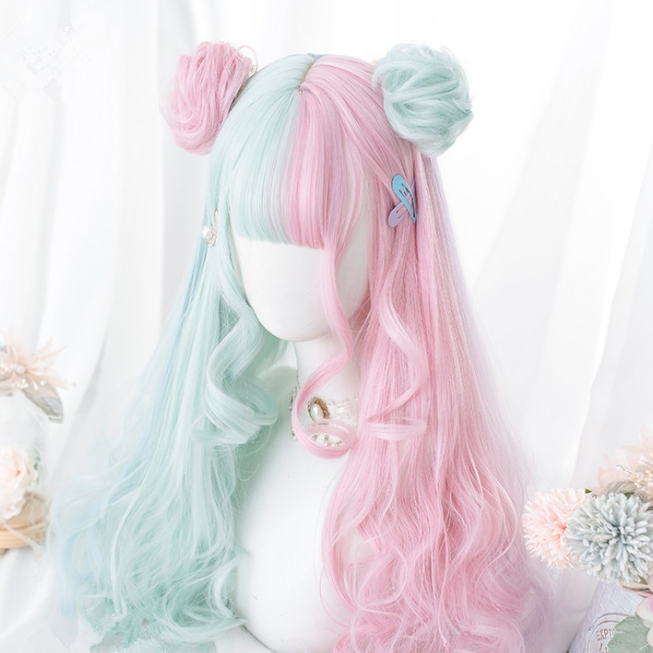 Review for Macaron Lolita long curly hair YV42441 main image 1