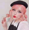 review for Cute pink straight wig yv42481