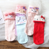 Japanese cute bow cartoon socks yv42567
