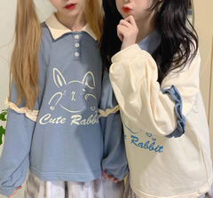 Cute rabbit sweater yv42605