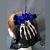Flower hand bone  hair clip / brooch yv42614