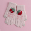 Cute strawberry warm gloves yv42700