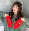 Cute cherry warm gloves yv42705